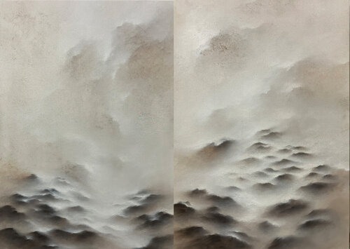 Wind through par Francesca Borgo, Peinture en vente sur Singulart