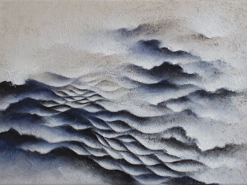 Broken darkness par Francesca Borgo, Peinture en vente sur Singulart
