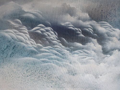 Echoes from the breeze par Francesca Borgo, Peinture en vente sur Singulart