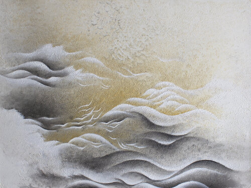 Delicate presence par Francesca Borgo, Peinture en vente sur Singulart
