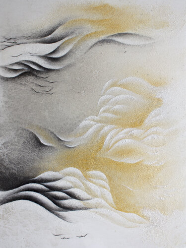 Shifting sky di Francesca Borgo, Pittura in vendita su Singulart