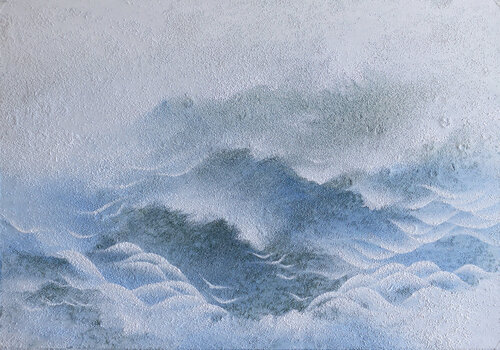 Traces in the air di Francesca Borgo, Pittura in vendita su Singulart