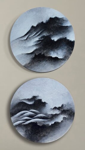 In the still air #1 and #2 di Francesca Borgo, Pittura in vendita su Singulart