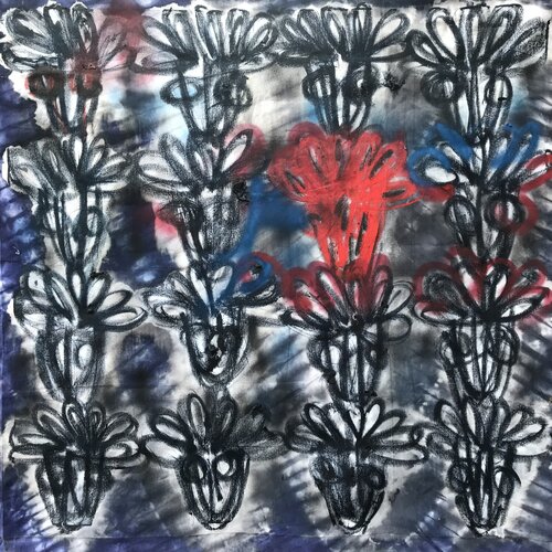 Untitled (Water No Get Enemy, Ye 3) di Suraj Adekola, Pittura in vendita su Singulart