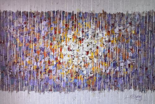 Untitled (Shower of Blessings) 3 di Suraj Adekola, Pittura in vendita su Singulart