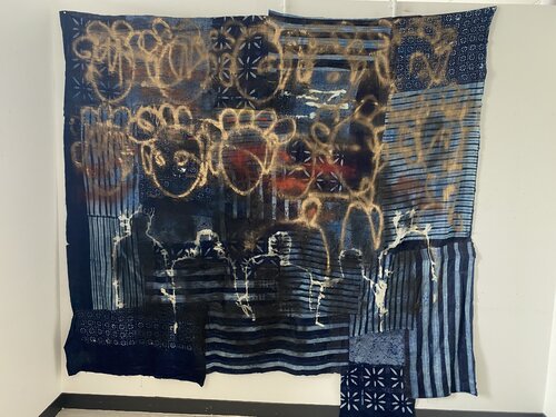 We Should All Be Black: Togetherness 2 van Suraj Adekola, Schilderij te koop op Singulart