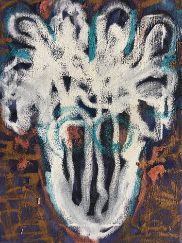 Untitled #4 by Suraj Adekola, Painting for Sale on Singulart