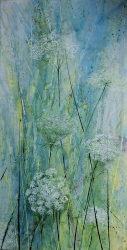 Wilde Möhre di Angelika Frank, Pittura in vendita su Singulart