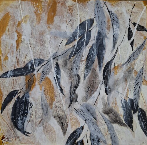 Rascheln im Wind di Angelika Frank, Pittura in vendita su Singulart