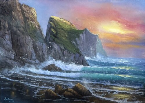 Etheral Cereal di Sasa Certanc, Pittura in vendita su Singulart
