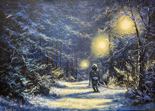 Nuclear Winter di Sasa Certanc, Pittura in vendita su Singulart