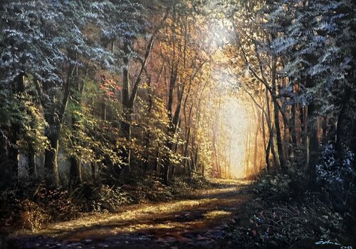 Portal of Light di Sasa Certanc, Pittura in vendita su Singulart