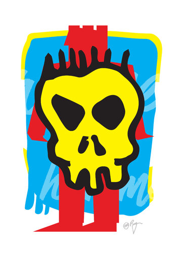Skull 7 von Craig Rogers, Druck kaufen auf Singulart