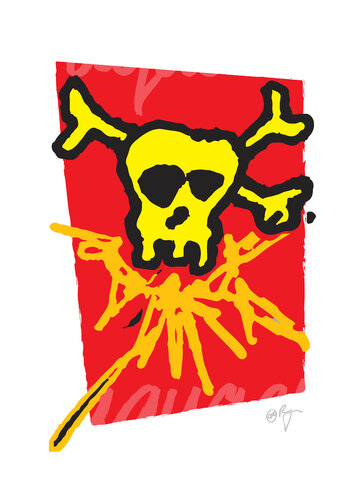 Skull 3 di Craig Rogers, Stampa in vendita su Singulart