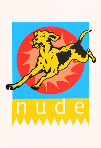 Dog Nude van Craig Rogers, Afdruk te koop op Singulart