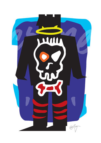 Skull 6 de Craig Rogers, Impresión a la venta en Singulart