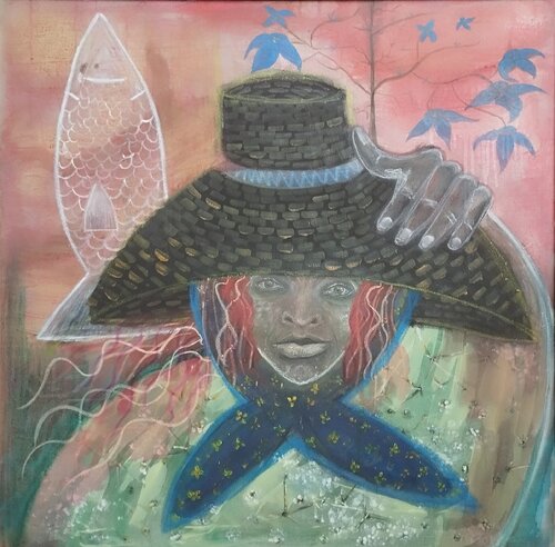 Campesina, raíces von Devora Cañada Rodríguez, Malerei kaufen auf Singulart