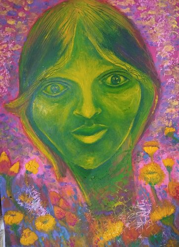 Rostro de sabia di Devora Cañada Rodríguez, Pittura in vendita su Singulart