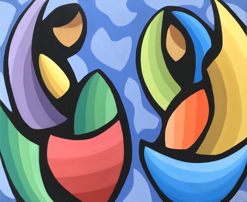 Dance Moment di Gregg SIMPSON, Pittura in vendita su Singulart