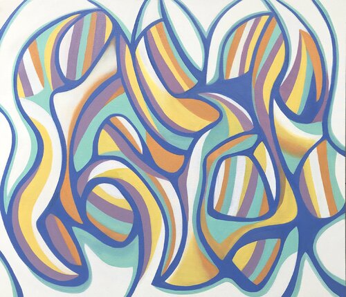 Colour Symphony von Gregg SIMPSON, Malerei kaufen auf Singulart