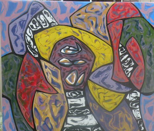 Crash Course di Gregg SIMPSON, Pittura in vendita su Singulart
