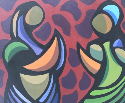 Fire Dance von Gregg SIMPSON, Malerei kaufen auf Singulart