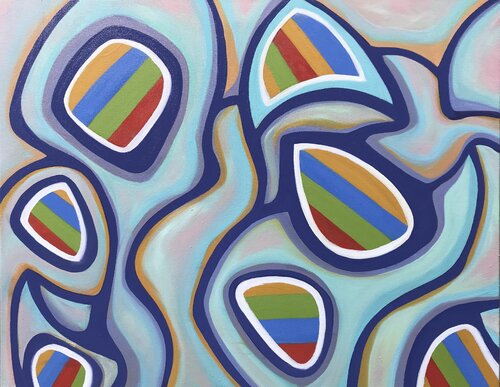 Divertimento von Gregg SIMPSON, Malerei kaufen auf Singulart