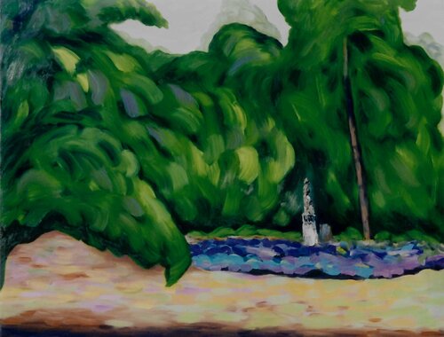 The Secret Garden di Gregg SIMPSON, Pittura in vendita su Singulart