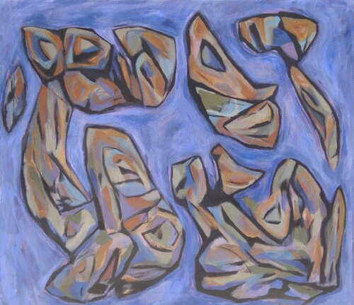 Dream Totems di Gregg SIMPSON, Pittura in vendita su Singulart