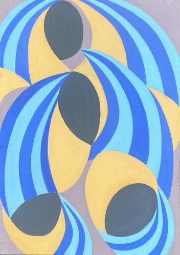 Battling Angels di Gregg SIMPSON, Pittura in vendita su Singulart