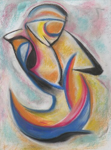 Flamenco Abstraction-7 von Gregg SIMPSON, Malerei kaufen auf Singulart