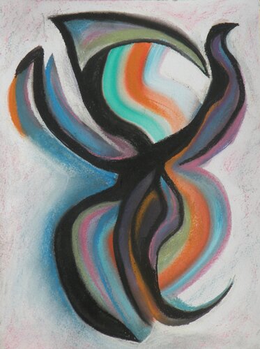 Flamenco Abstraction-7 von Gregg SIMPSON, Malerei kaufen auf Singulart