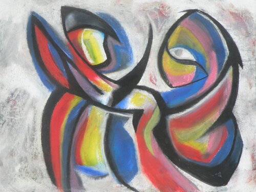 Flamenco Abstraction-7 von Gregg SIMPSON, Malerei kaufen auf Singulart