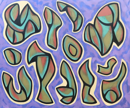 Event Field van Gregg SIMPSON, Schilderij te koop op Singulart