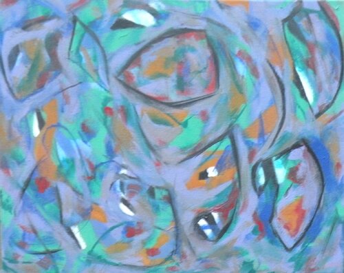 Aquatic Ballet von Gregg SIMPSON, Malerei kaufen auf Singulart