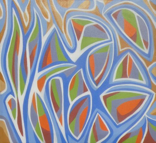 Floral Movement di Gregg SIMPSON, Pittura in vendita su Singulart