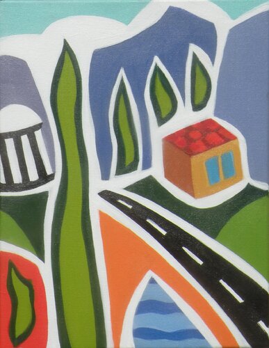 Arcadian Afternoon di Gregg SIMPSON, Pittura in vendita su Singulart