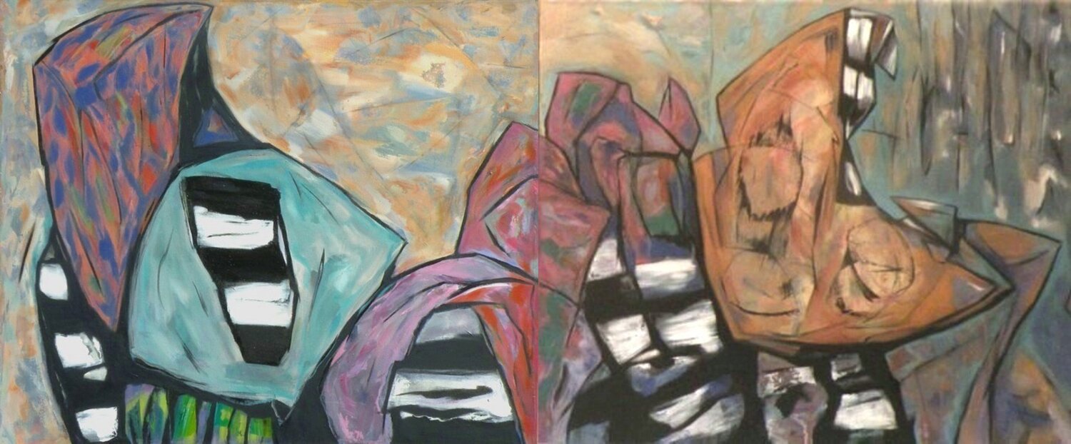 Mashup (Diptych) Gregg SIMPSON