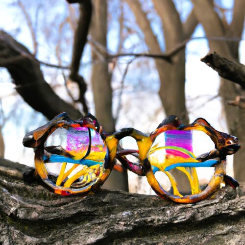Glasses in nature by irit rotrubin, 디지털 for Sale on Singulart