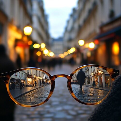 Seeing direction through glasses by irit rotrubin, 디지털 for Sale on Singulart