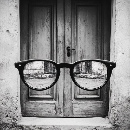 Seeing direction through glasses by irit rotrubin, 사진 for Sale on Singulart