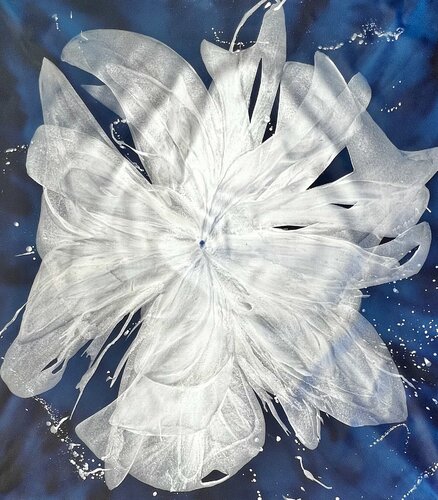 SNOW MOON von Doreen Wulbrecht, Malerei kaufen auf Singulart