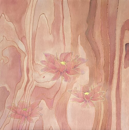 Lotus by Crystal Michielsen, Painting for Sale on Singulart