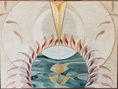 What's in a spec of dust ...4 by Crystal Michielsen, Painting for Sale on Singulart