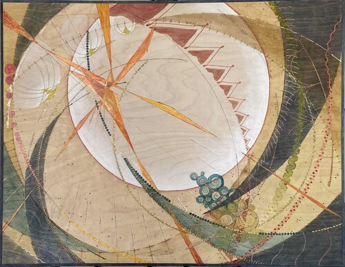What's in a spec of dust...3 by Crystal Michielsen, Painting for Sale on Singulart