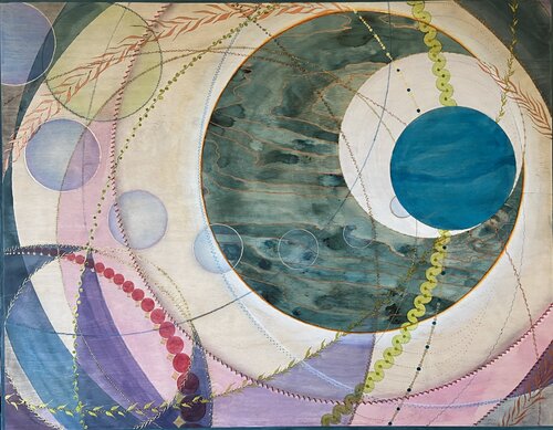 What's in a spec of dust...2 van Crystal Michielsen, Schilderij te koop op Singulart