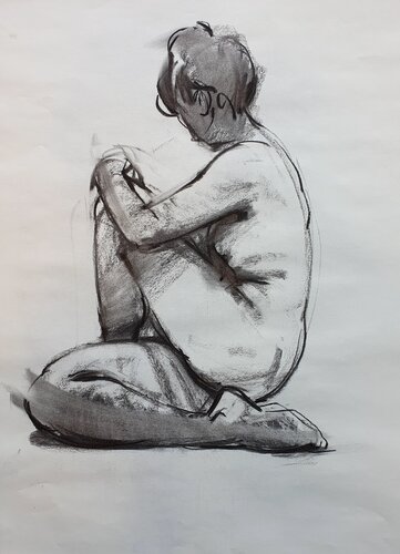 Nude #1 di Satenik Ghulijanyan, Disegno in vendita su Singulart