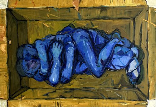 The Box by Satenik Ghulijanyan, Painting for Sale on Singulart