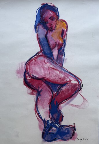 Magenta di Satenik Ghulijanyan, Disegno in vendita su Singulart