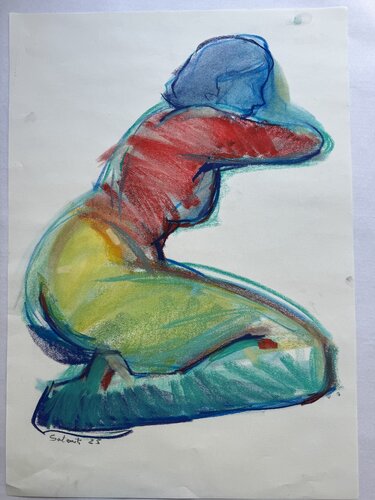 Nude #2 von Satenik Ghulijanyan, Zeichnungen kaufen auf Singulart